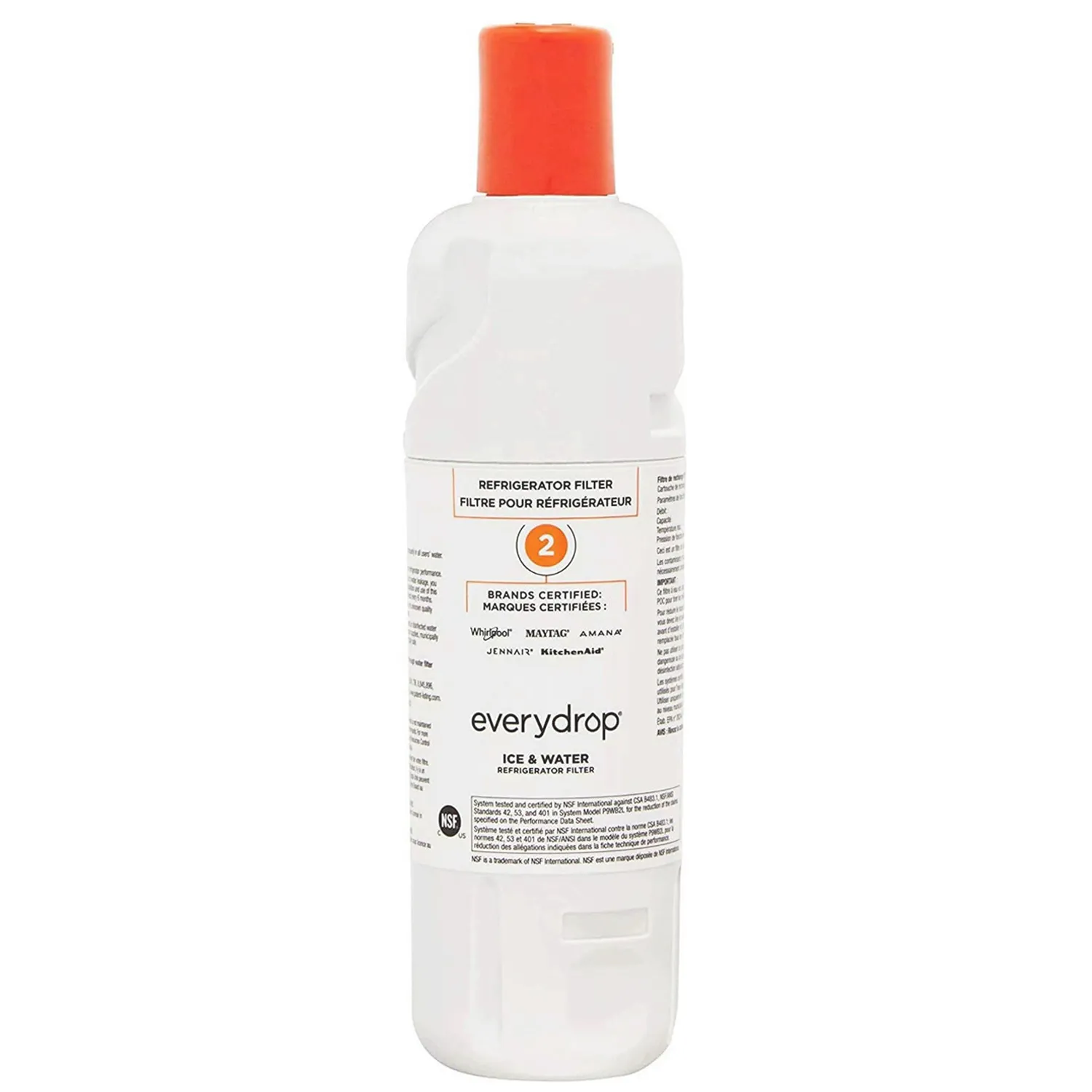 Filter 2 - EDR2RXD1 Water Filter - W10413645A Water Filter - Image 2