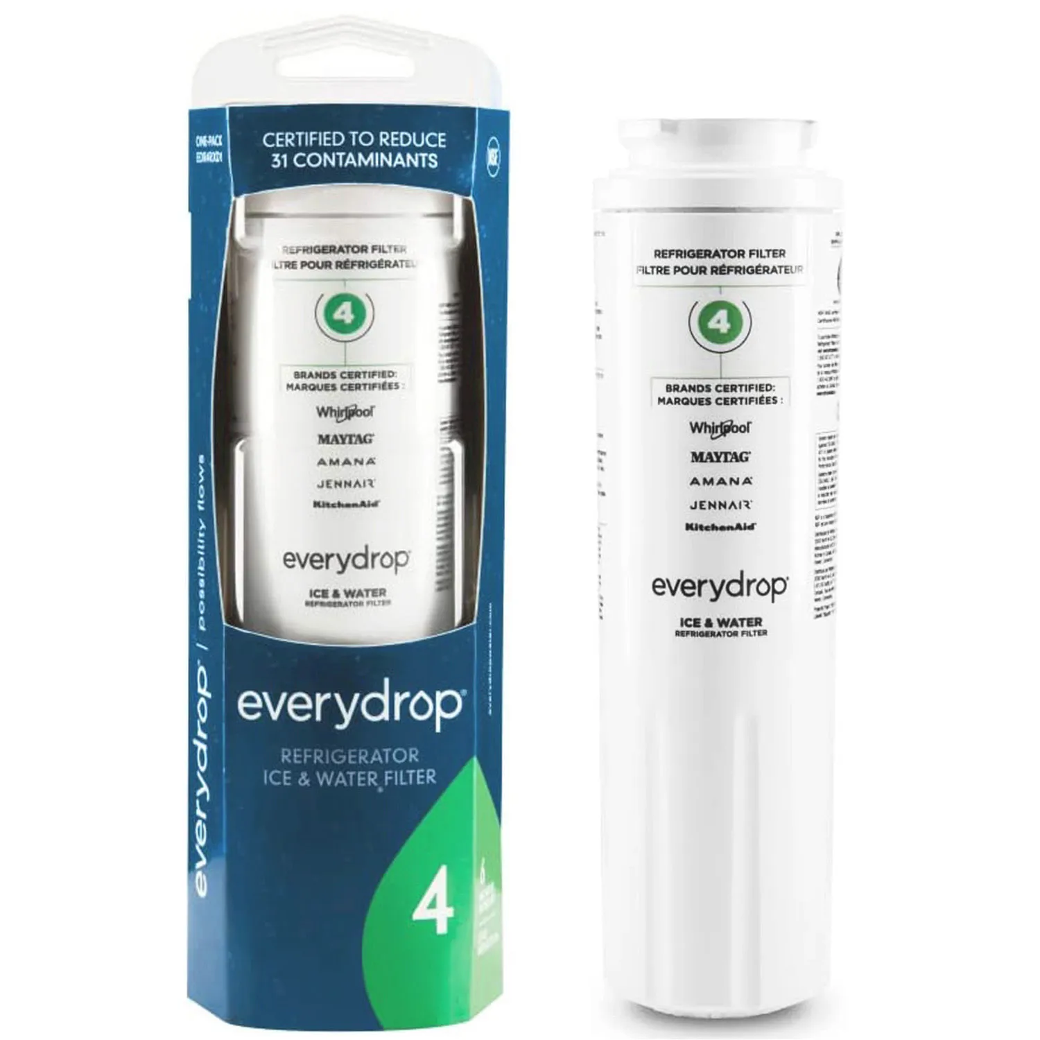 Filter 4 - EDR4RXD1 Water Filter - 4396395 Water Filter