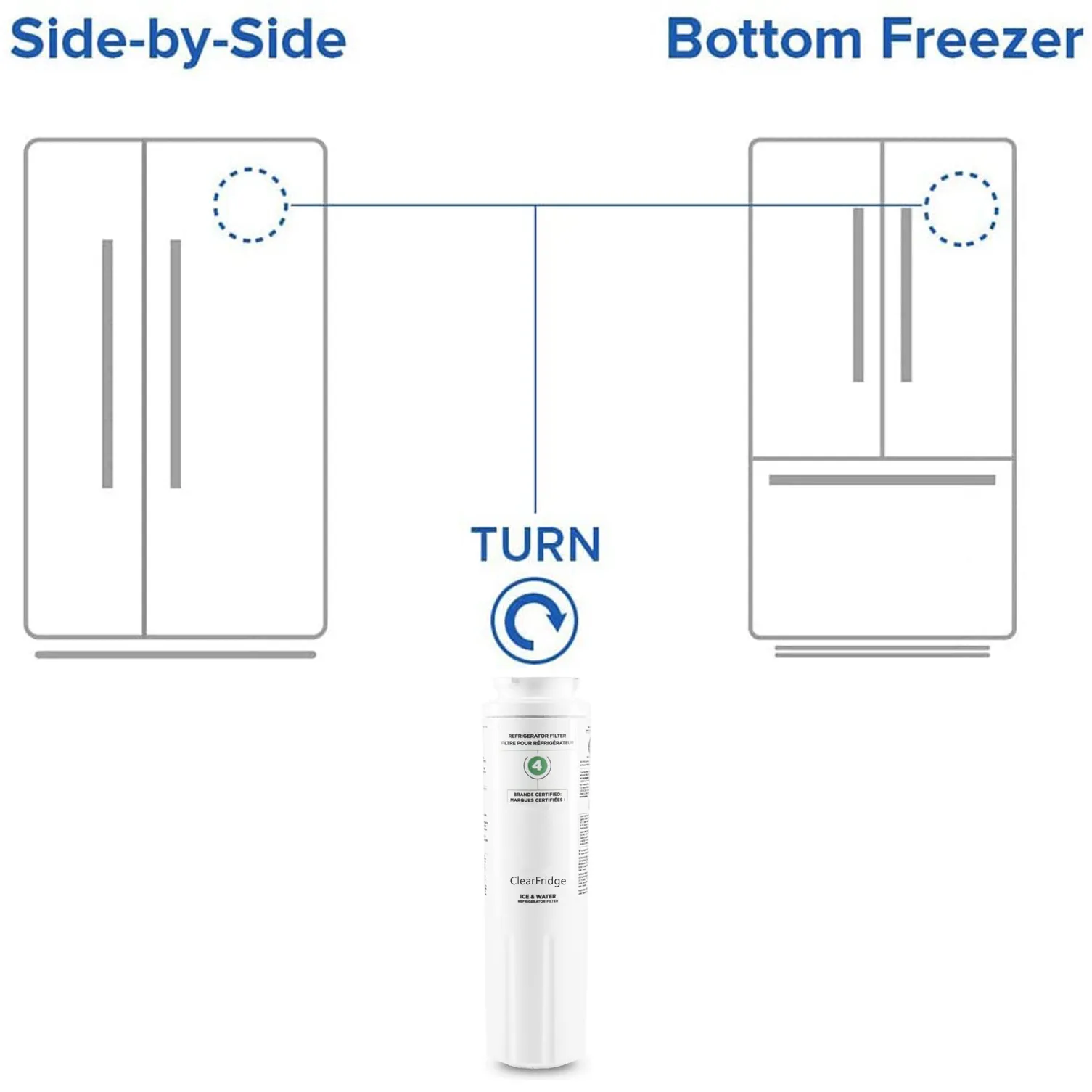 Filter 4 - EDR4RXD1 Water Filter - 4396395 Water Filter - Image 4